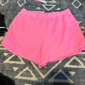 Aerie Vibrant Pink Athletic Shorts